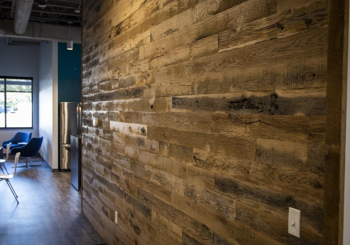 Mixed Species Brown Barnwood Paneling | Reclaimed Wood Wall Planks