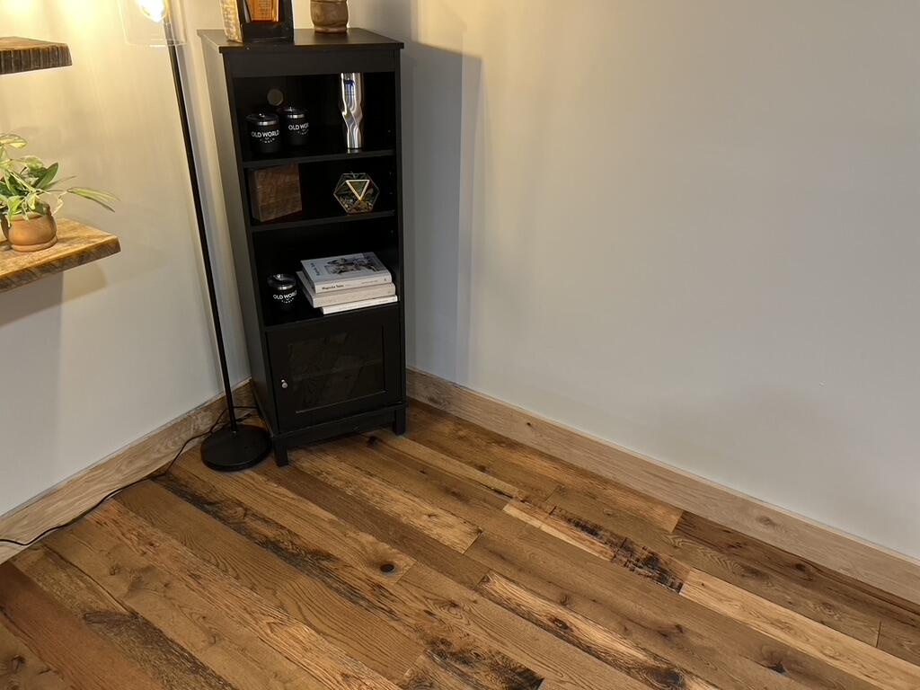 Reclaimed Kentucky Race Horse Fence Plank Engineered Flooring