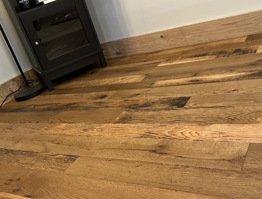 Reclaimed Kentucky Race Horse Fence Plank Engineered Flooring