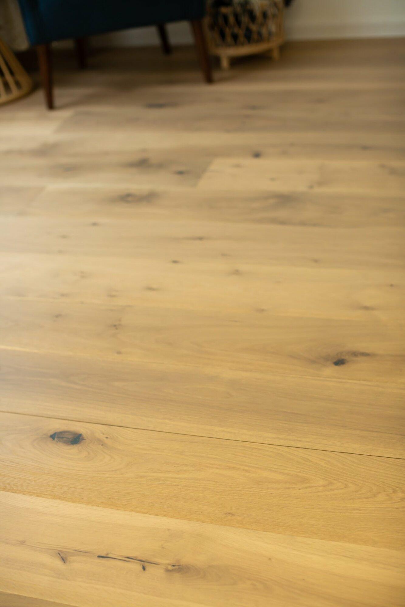 Euro White Oak Wide Plank Engineered Hardwood Flooring