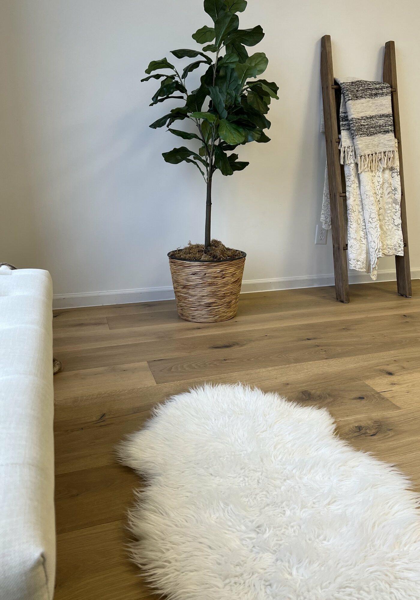 Euro White Oak Wide Plank Engineered Hardwood Flooring