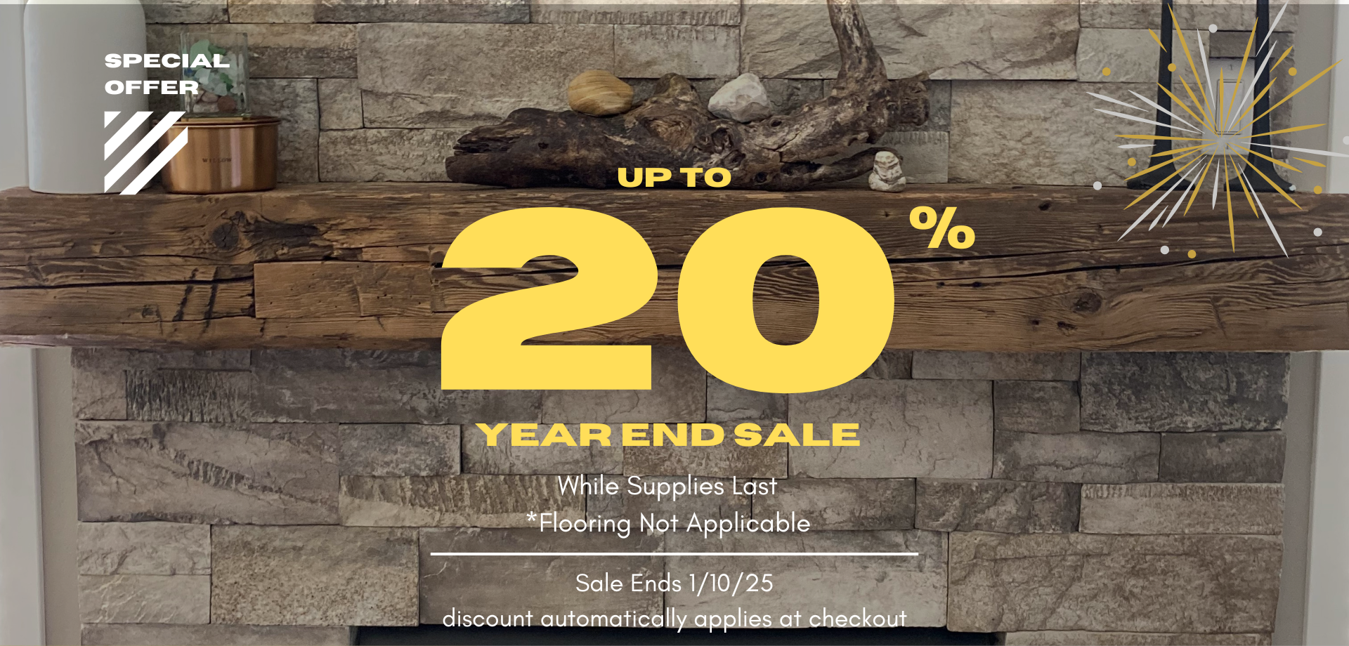 End of the year sale desktop image