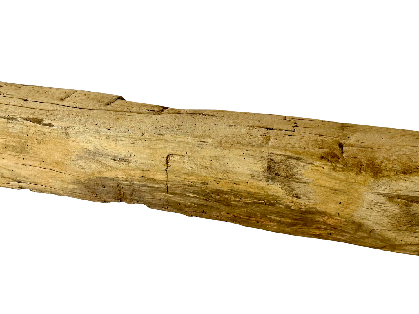 Hand Hewn Beam Fireplace Mantel - 6-1/2"H x 7"D x 75"L