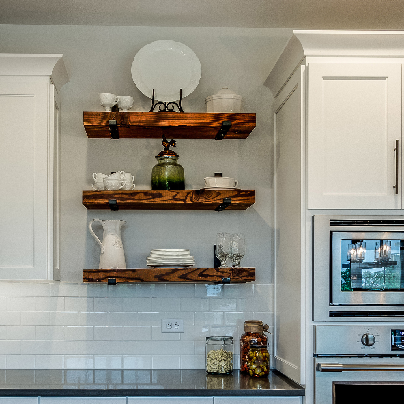 Reclaimed Wood Shelves