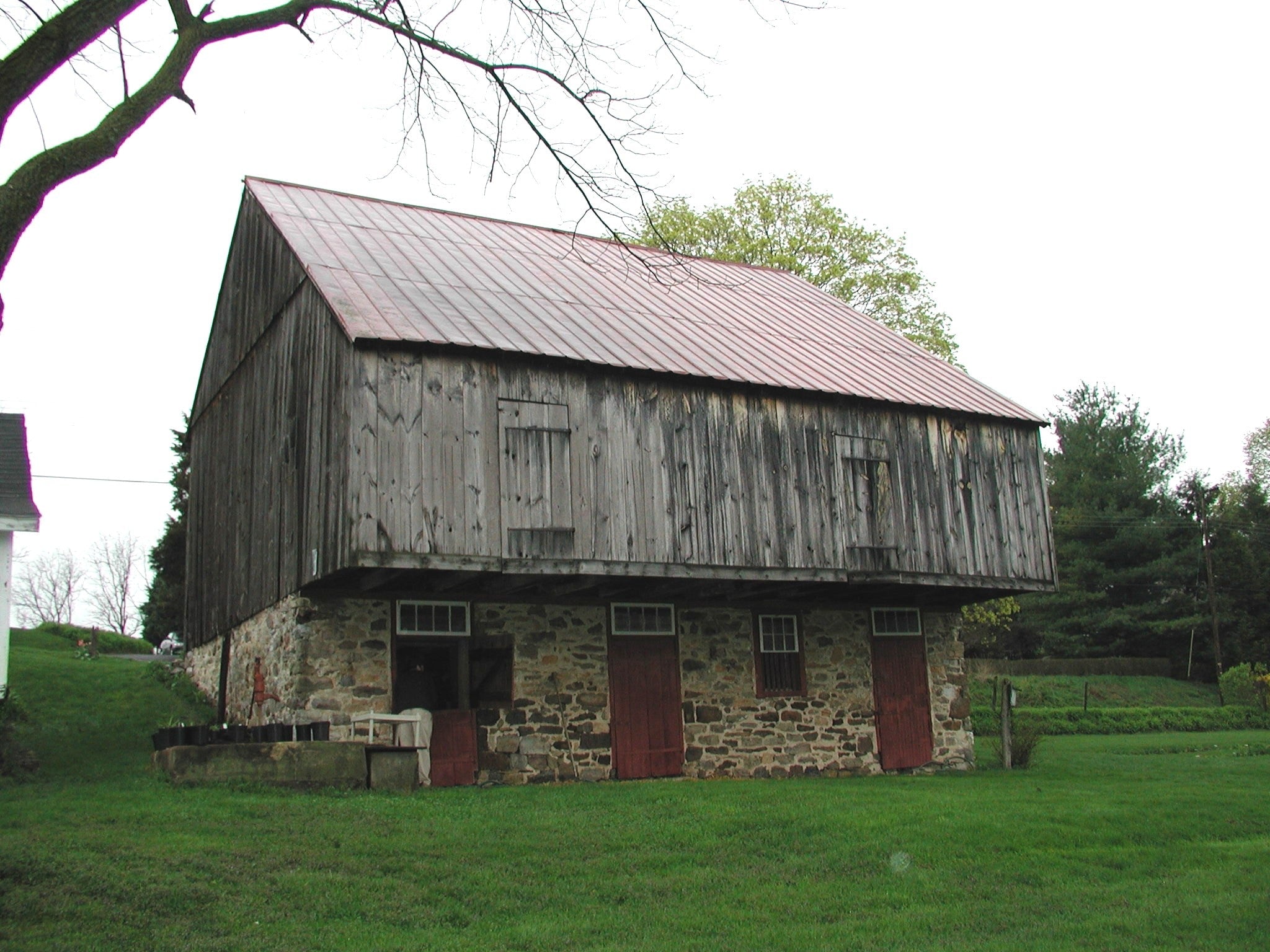 Old timber barn