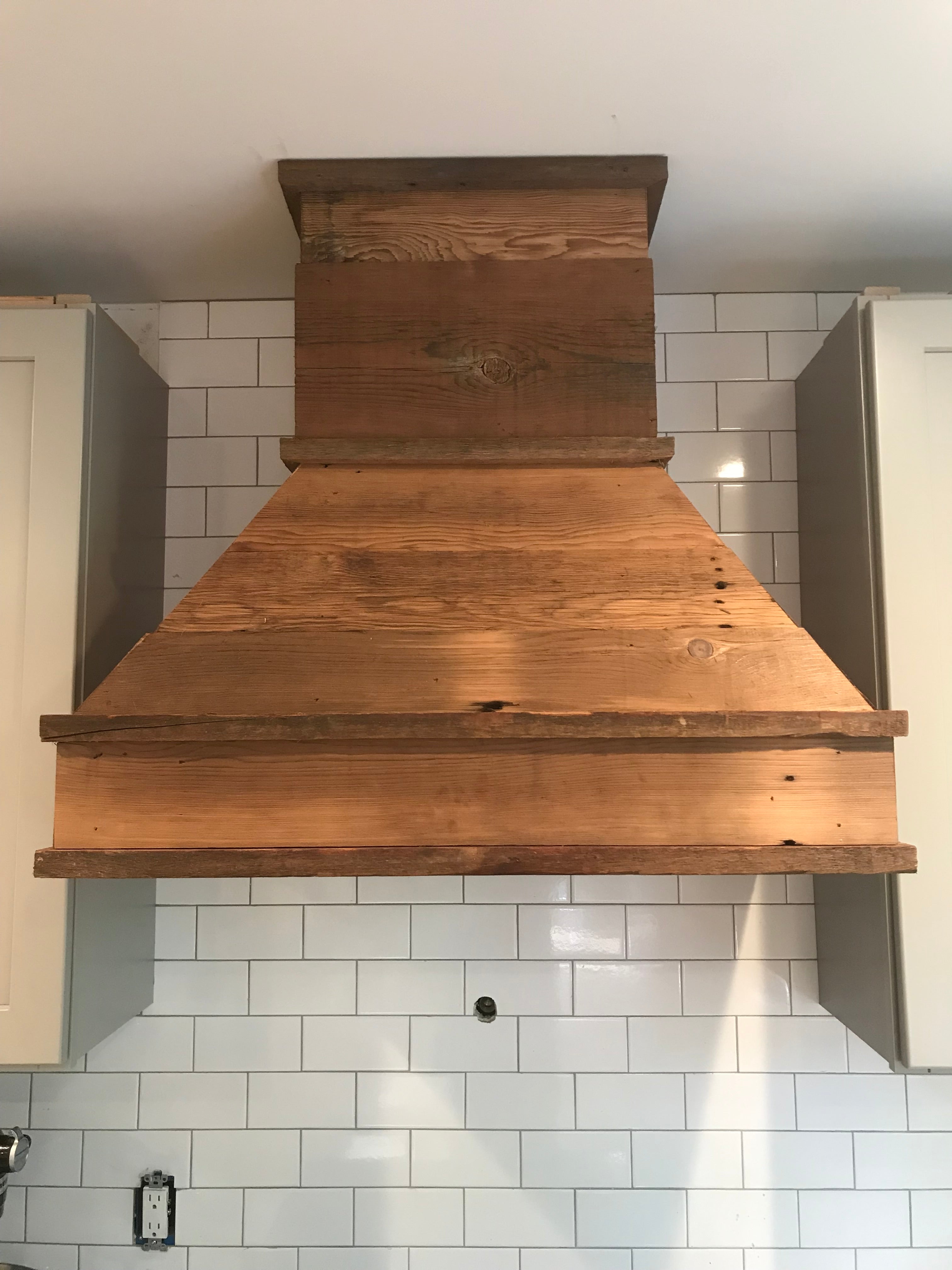 Reclaimed wood oven vent