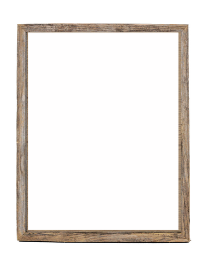 11x14 Deep Inset Reclaimed Wood Photo Frame