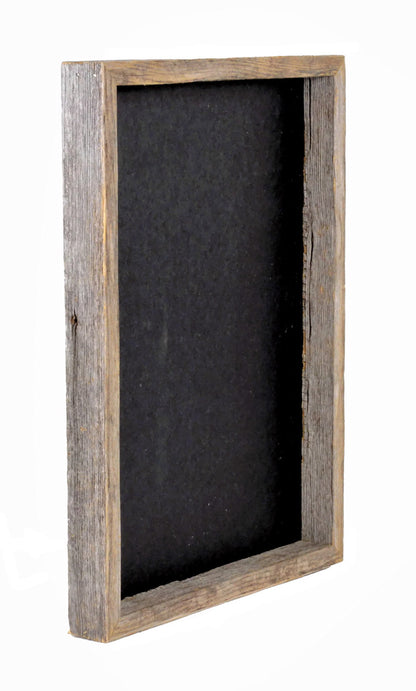 11x14 Deep Inset Reclaimed Wood Photo Frame