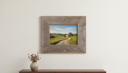 11x14 Wide Frame Reclaimed Wood Photo Frame