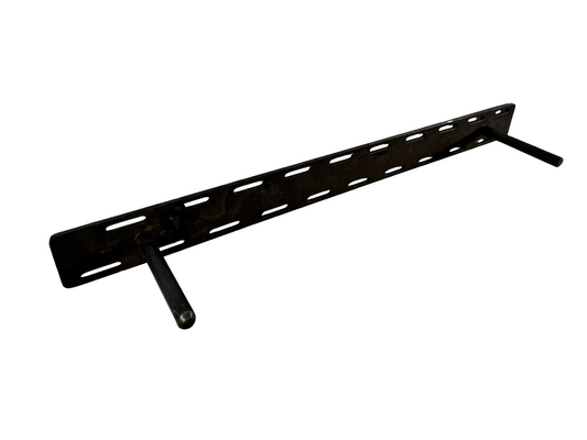 22" Heavy Duty Floating Shelf Bracket Hardware - 4" Rod Supports