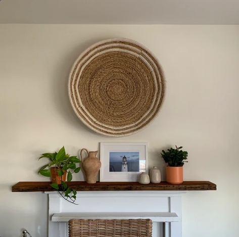 Reclaimed Wood Floating Wall Shelves - 2x6