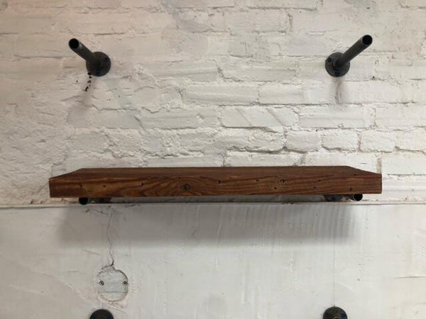 30 Reclaimed Barn Wood Shelf 2x8 Modern Timber Craft