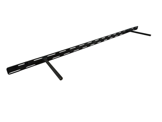 40" Heavy Duty Floating Shelf Bracket Hardware - 6" Rod Supports - 1.25" High