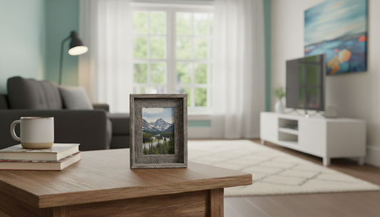 4x6 Signature Style Reclaimed Wood Photo Frame