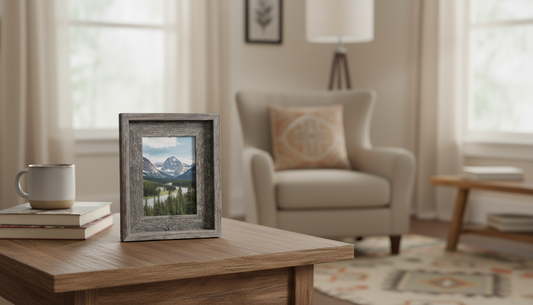 5x7 Signature Style Reclaimed Wood Photo Frame