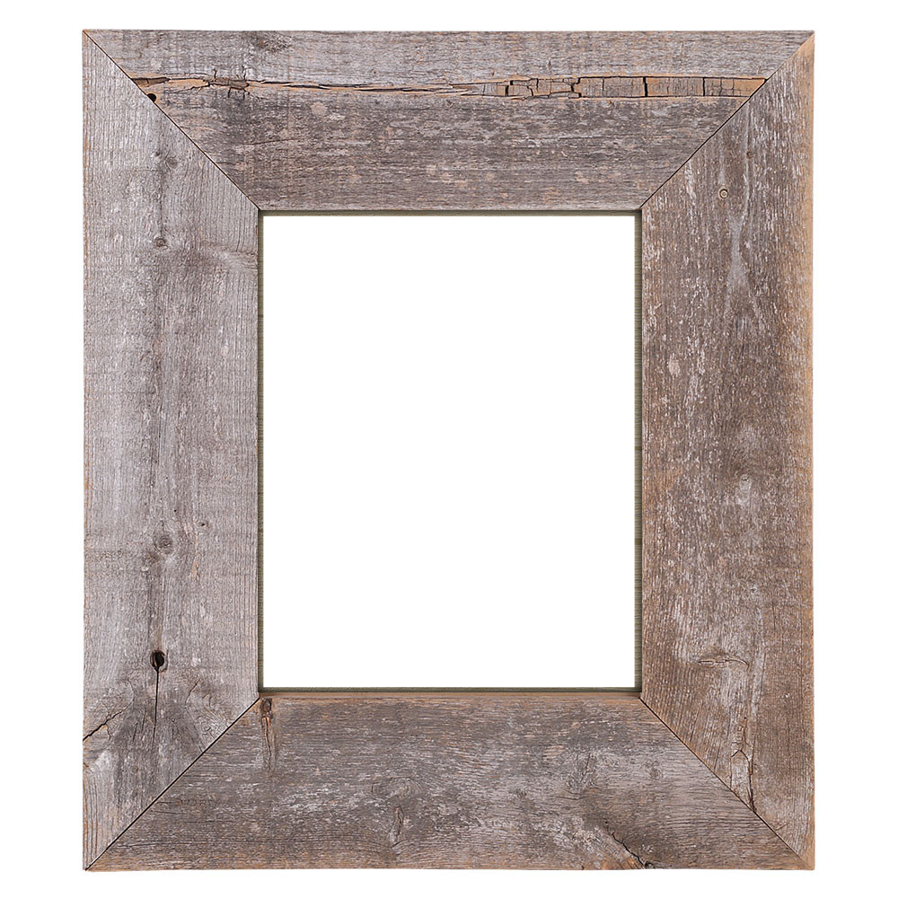 8x10 Wide Frame Reclaimed Wood Photo Frame