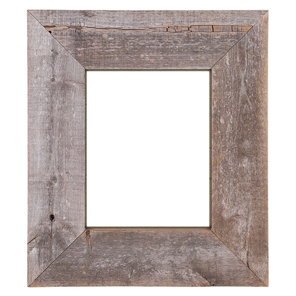 8x10 Wide Frame Reclaimed Wood Photo Frame