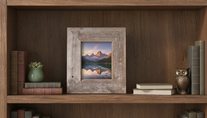 8x10 Wide Frame Reclaimed Wood Photo Frame