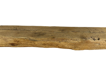 Hand Hewn Beam Fireplace Mantel - 7"H x 9"D x 54"L