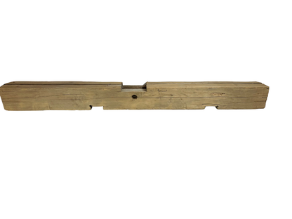 Hand Hewn Beam Fireplace Mantel - 6-1/2"H x 7"D x 68"L