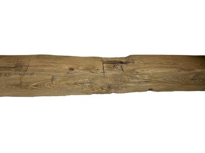 Hand Hewn Beam Fireplace Mantel - 6"H x 6"D x 84"L