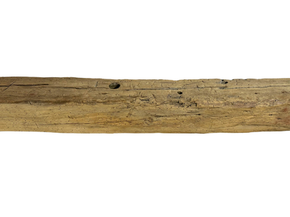 Hand Hewn Beam Fireplace Mantel - 6"H x 6"D x 84"L