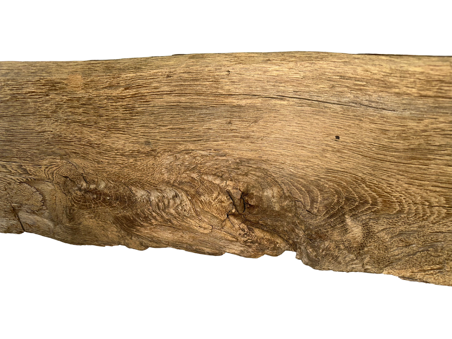Hand Hewn Beam Fireplace Mantel - 7"H x 7"D x 59"L