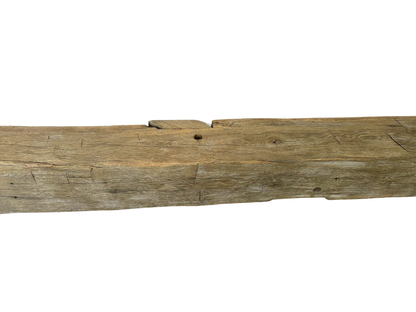 Hand Hewn Beam Fireplace Mantel - 7"H x 7"D x 58"L