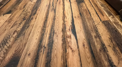 Reclaimed Kentucky Race Horse Fence Plank Engineered Flooring