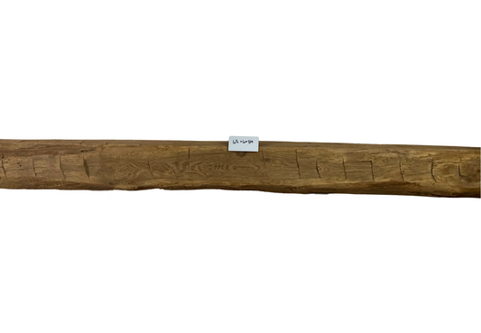 Hand Hewn Beam Fireplace Mantel - 6-1/2"H x 6"D x 84"L
