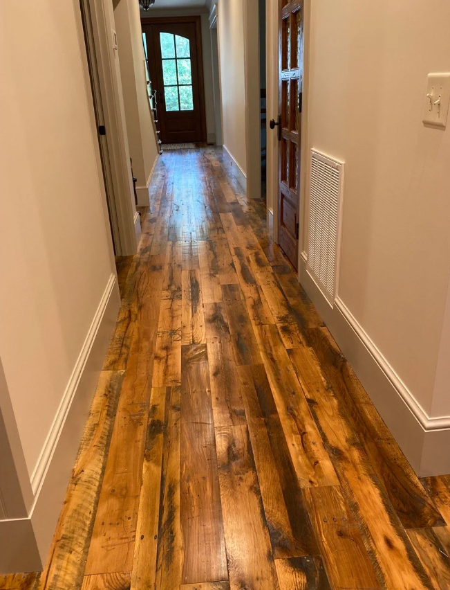 Reclaimed Industrial Oak Engineered Flooring