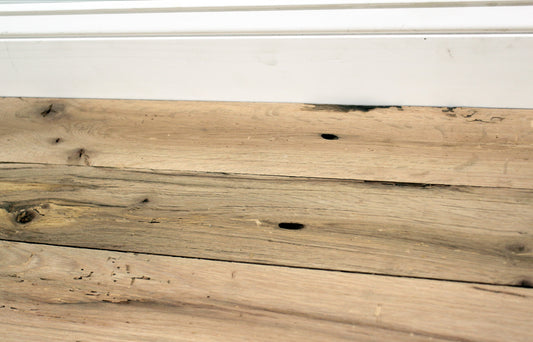 Reclaimed Red Oak Flooring Sample