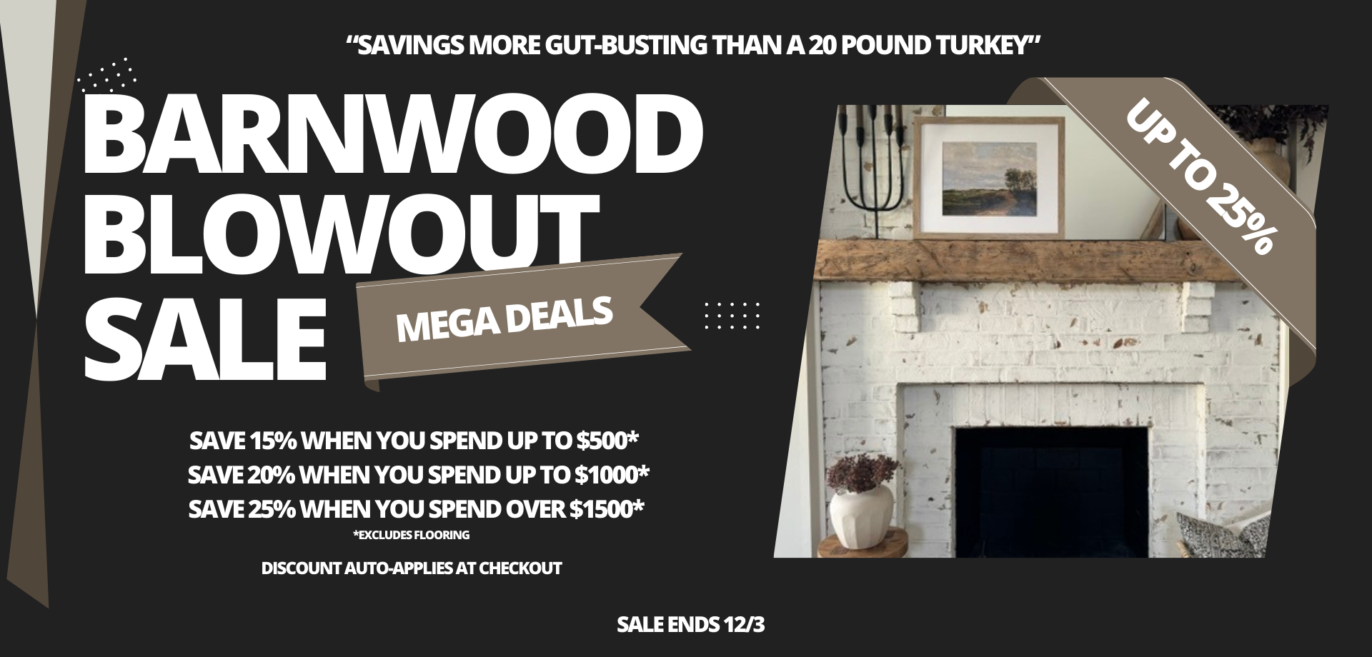 Barnwood blowout 