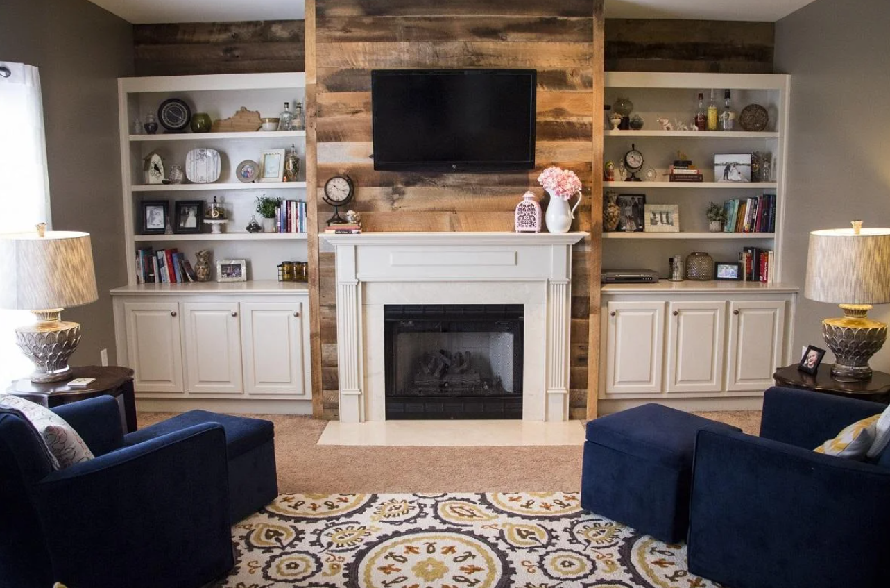 Mixed Species Brown Skip-Planed Barnwood Paneling | Reclaimed Wood Wall Planks