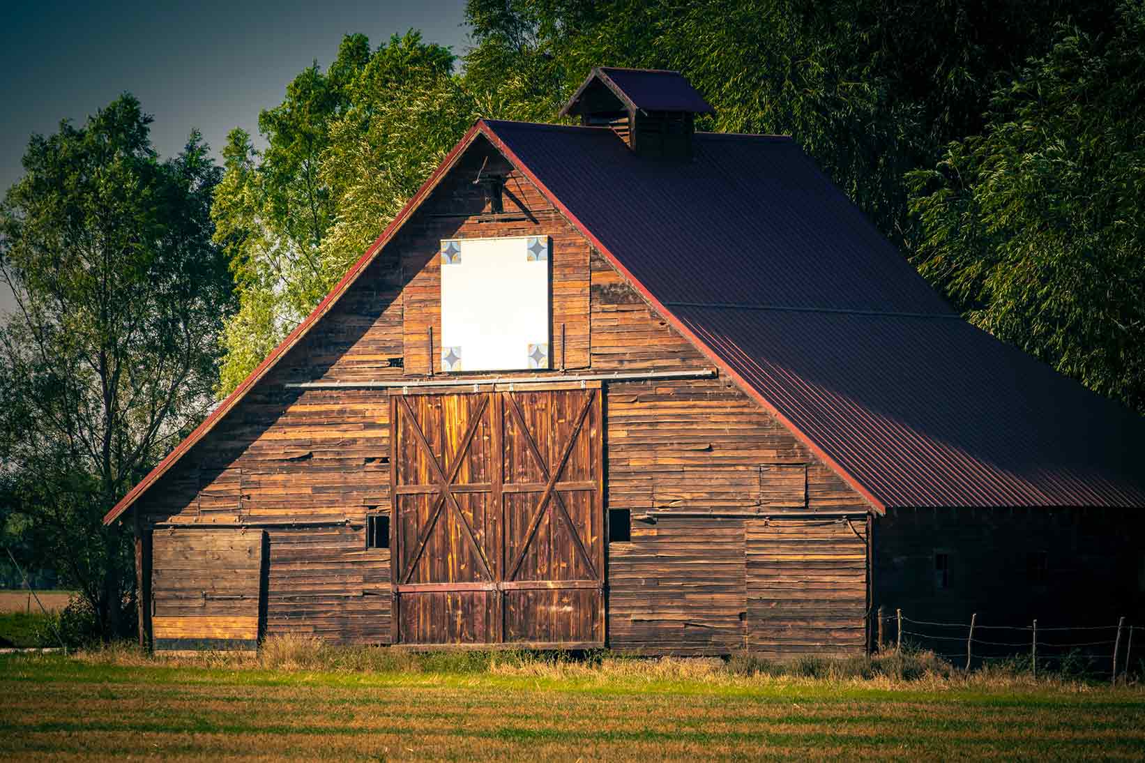 wood barn