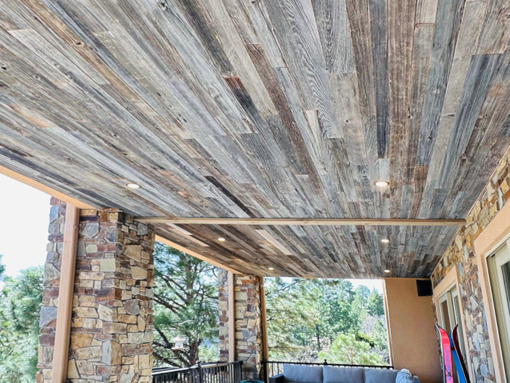 Real Reclaimed Wood Wall & Ceiling Paneling – Modern Timber Craft